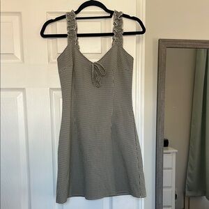 Stylish Black and White Dress